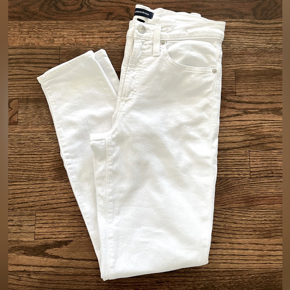 9” Toothpick Jean in White Wash